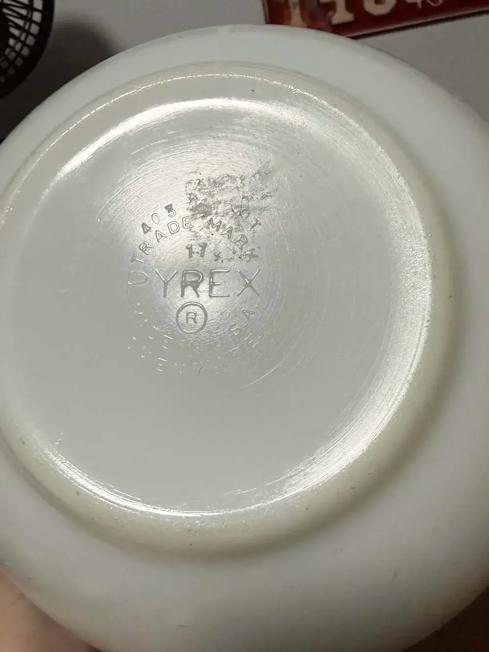 Vintage Pyrex Horizon Blue 2 1/2 Quart Mixing Bowl Model 403